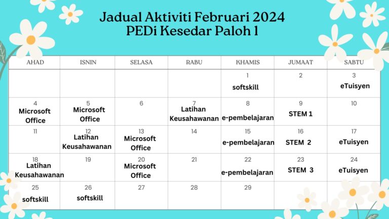 Planner 2024 February